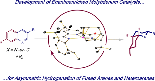 Molybdenum-Catalyzed Asymmetric Hydrogenation of Fused Arenes and Heteroarenes